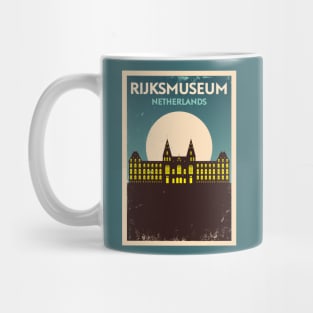 Amsterdam Poster Design Mug